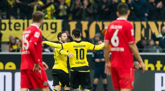 Bundesliga: El Dortmund vence por la mínima al Hannover.